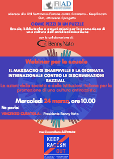 Locandina webinar