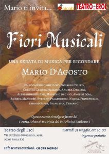 Locandina concerto Mario